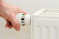 Row Town central heating installation costs